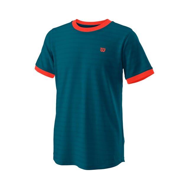 Wilson  T-shirt de compétition Garçon Bleu 