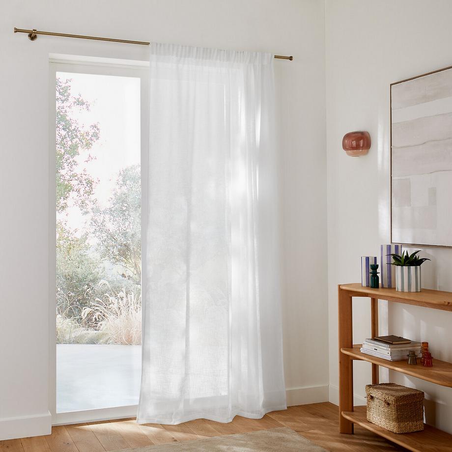 La Redoute Intérieurs  Vorhang Nyong mit Faltenband 