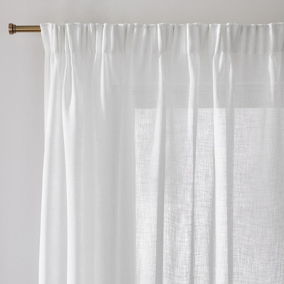 La Redoute Intérieurs  Vorhang Nyong mit Faltenband 
