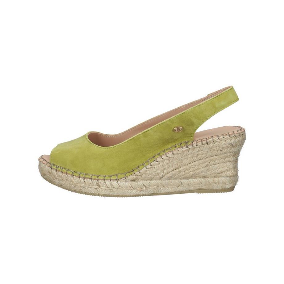 Fred de la Bretoniere Peep Toe Espadrille Sandalen  