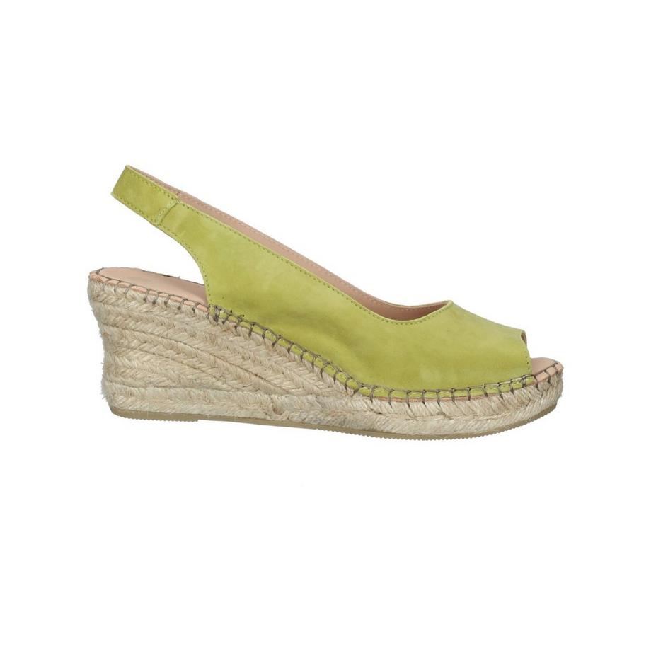 Fred de la Bretoniere Peep Toe Espadrille Sandalen  