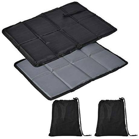 Alopini 2er Pack Outdoor Faltbares Sitzkissen Tragbare Sitzmatte Wasserabweisend  