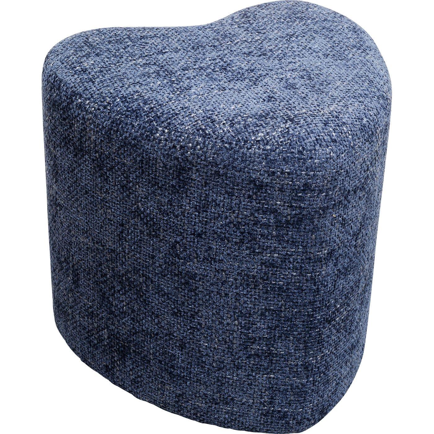 KARE Design Tabouret Lovely bleu 36x34  