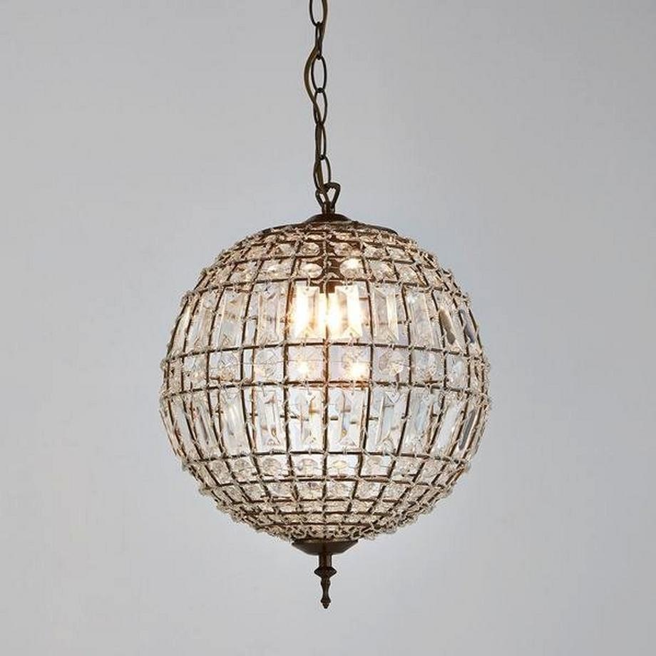 La Redoute Intérieurs Suspension boule à pampilles Ø30 cm  