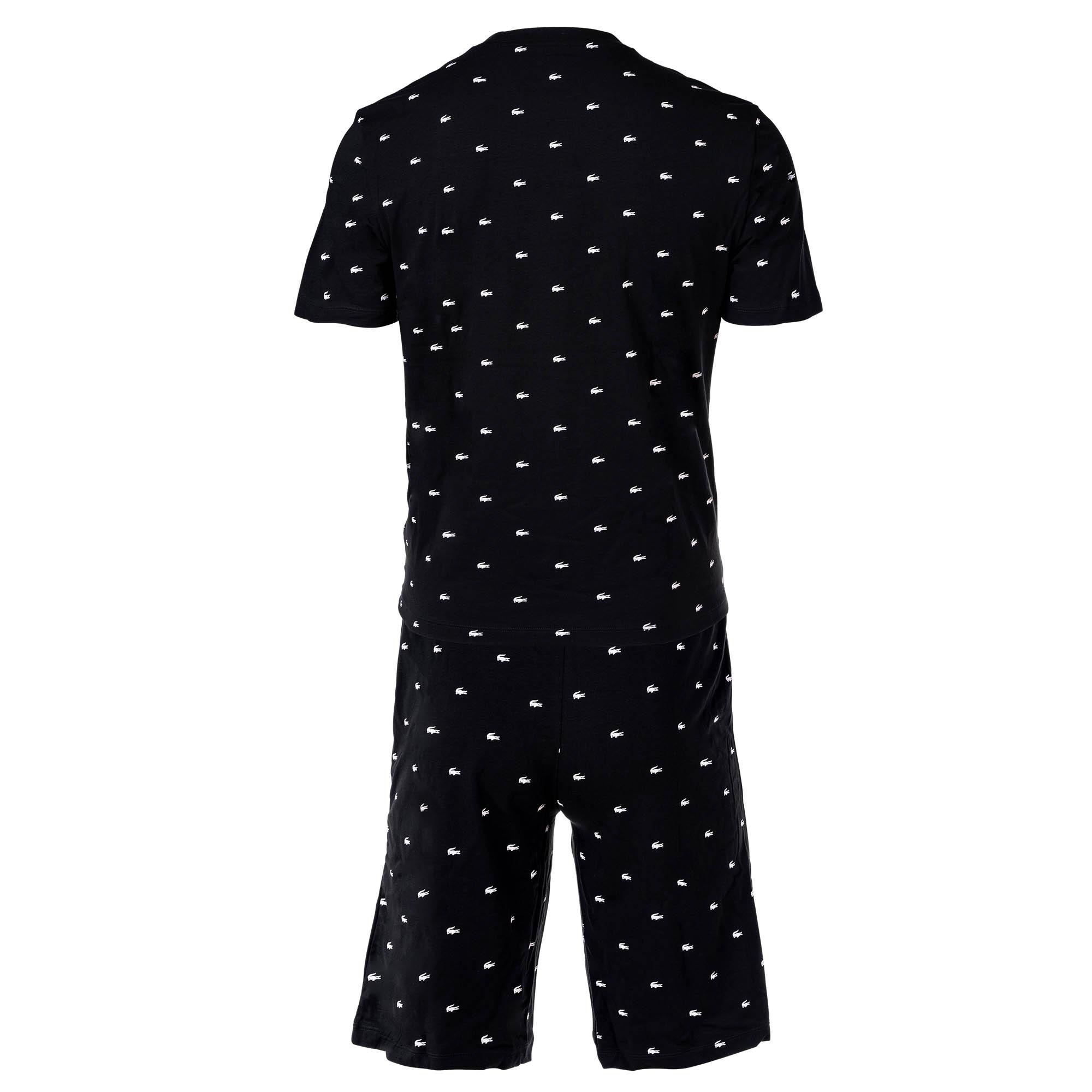 LACOSTE Klassisches Pyjama Set Bequem sitzend  