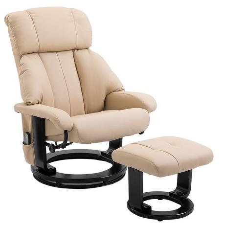 HOMCOM  Chaise longue de relaxation 