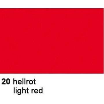 URSUS Seidenpapier 50x70cm 4642220 hellrot 6 Bogen