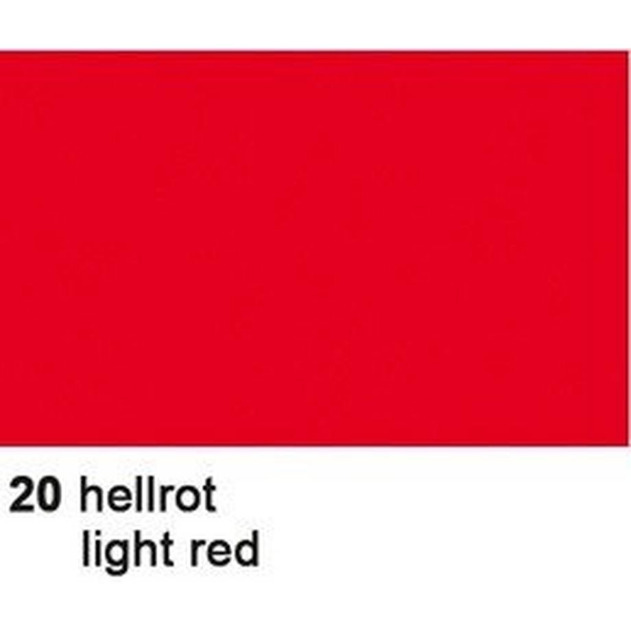 URSUS Seidenpapier 50x70cm 4642220 hellrot 6 Bogen