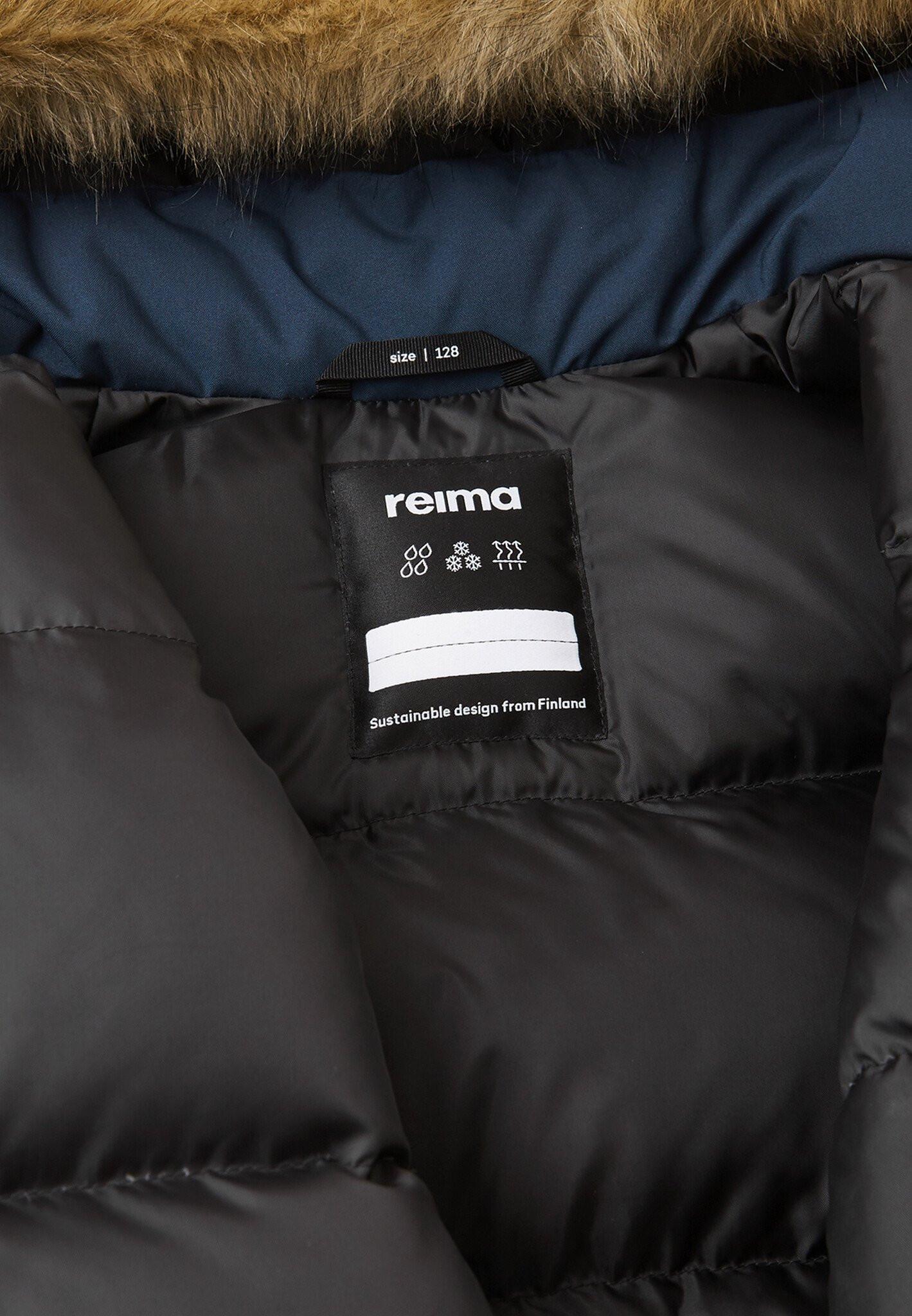 Reima  tec Kinder Daunenjacke Serkkula Navy 