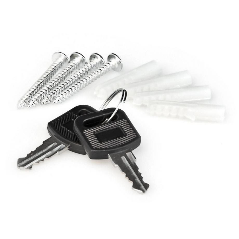 B2X  Design Briefkasten 35 cm in verschiedenen Farben 