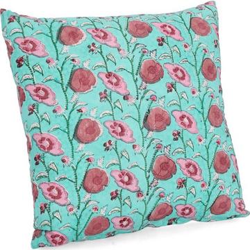 Cuscino Emelie verde smeraldo 45x45