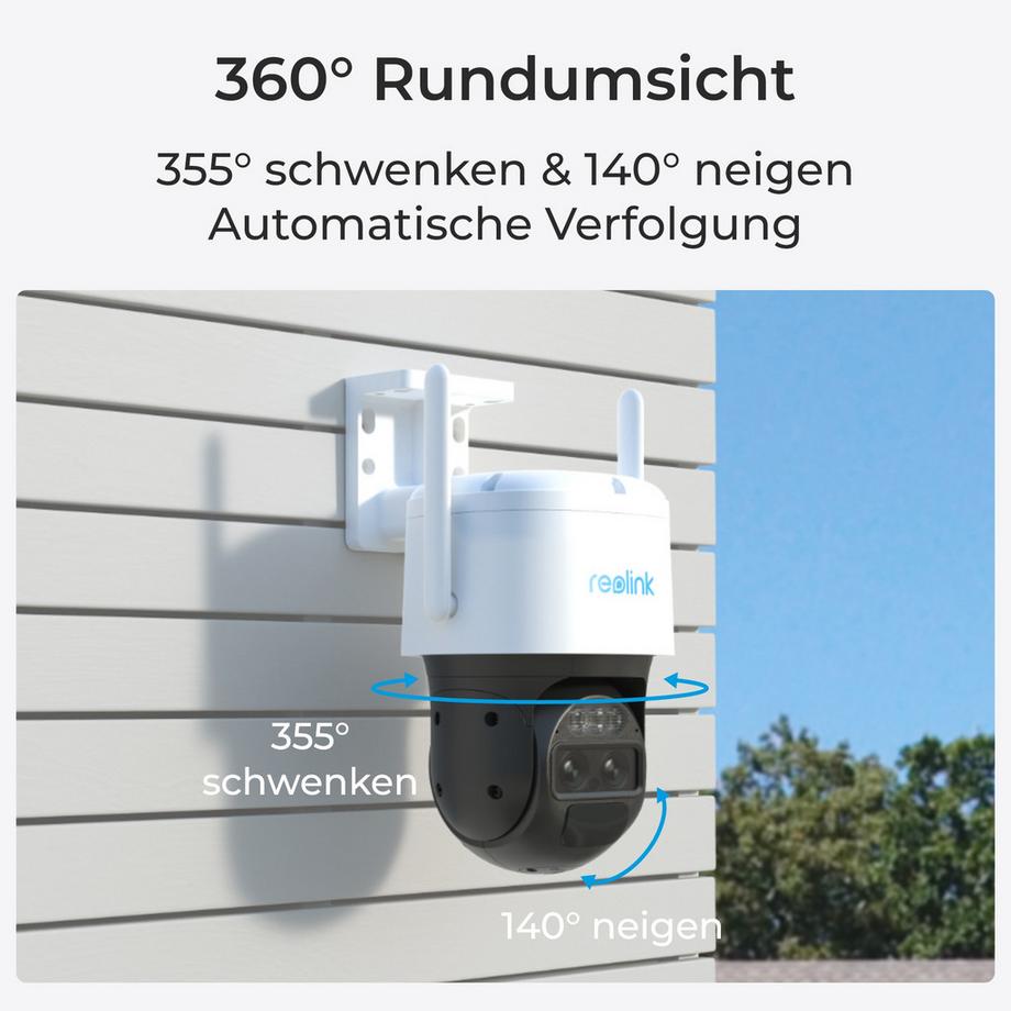 Reolink  Trackmix G770 4K LTE Kamera + Solarpanel 