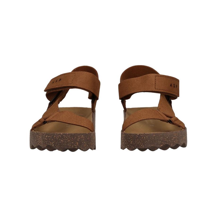 ASPORTUGUESAS Sandali con plateau e cinghie a velcro  