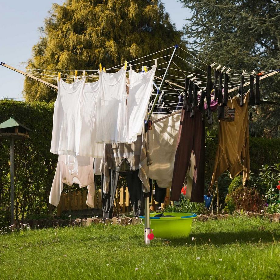 Northix Sonnenschirm mit Bodenhülse 25 - 55 mm  