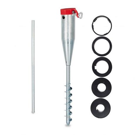 Northix Parasol avec douille de sol 25 - 55 mm  