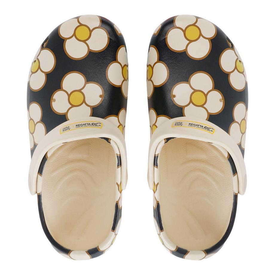 Clogs Orla Kiely, Drehende Blume