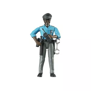 Polizist mit Zubehör