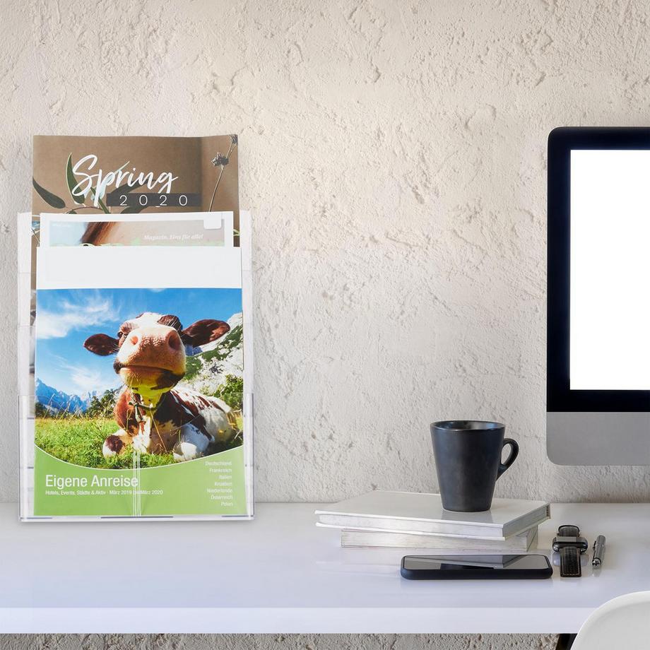 B2X 1 pz. Porta prospetto DIN A4 3 livelli  