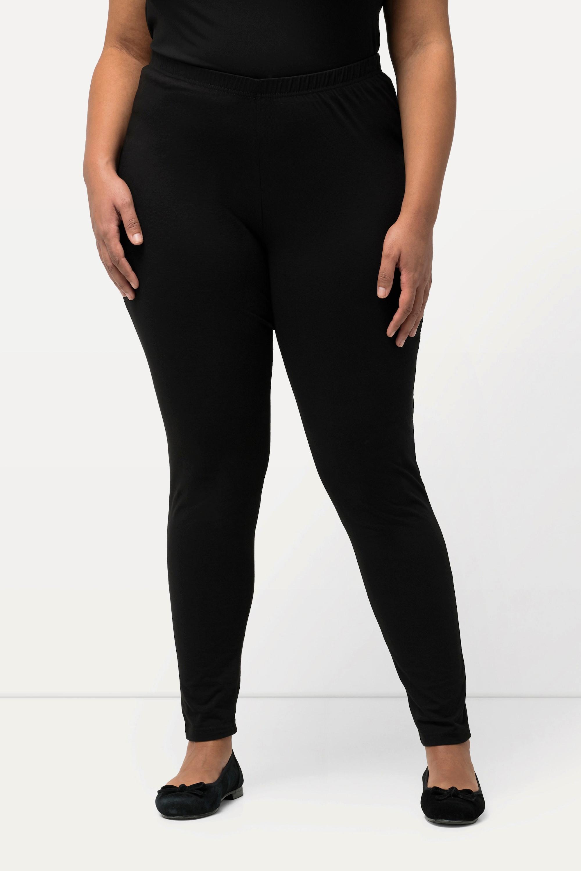 Ulla Popken  Legging, ceinture élastique, jusqu'à la taille 68/70 