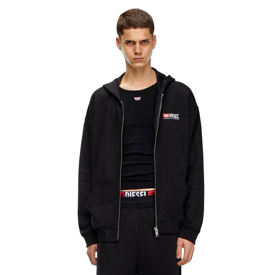 DIESEL S-Boxt-Hood-Zip-Div Veste Sweat  