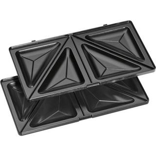 Clatronic ST/WA 3670 Macchina per cialde Piastre intercambiabili Nero, acciaio inox  