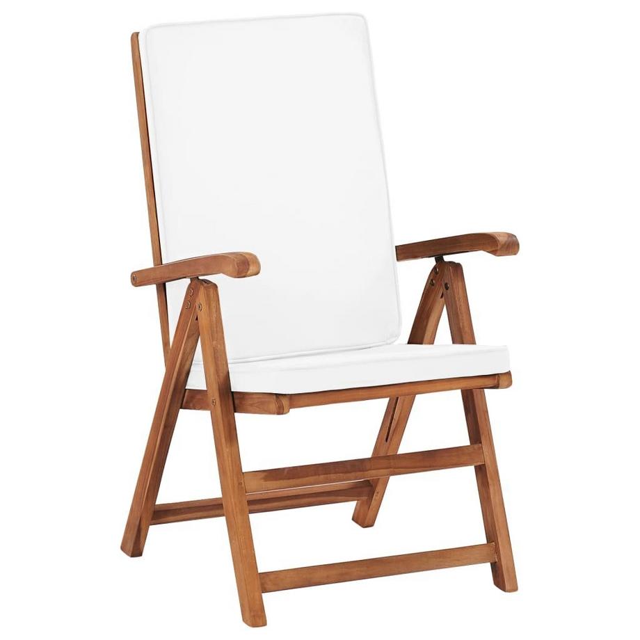 VidaXL Chaise de jardin teck  