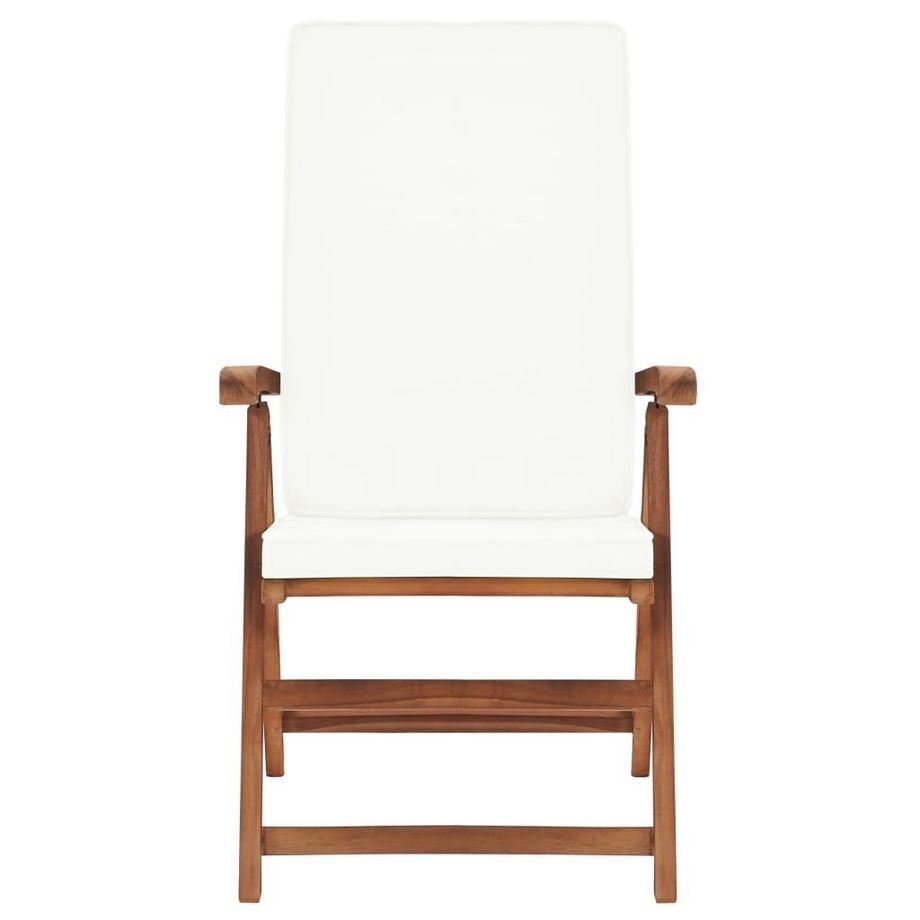 VidaXL Chaise de jardin teck  