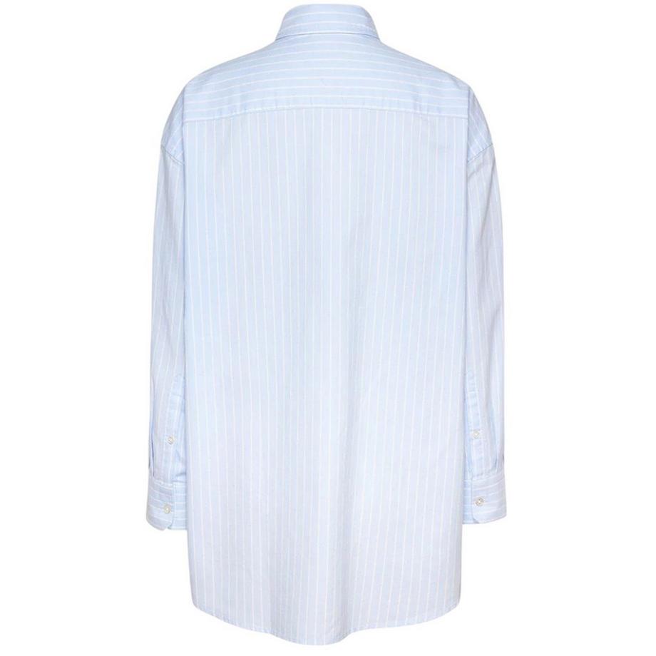TOMMY JEANS  Abito Camicia Vestibilità Rilassata Oxford Manica Lunga 