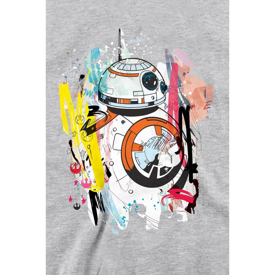 STAR WARS Star Wars BB-8 Grafik Regular Fit Sweatshirt  