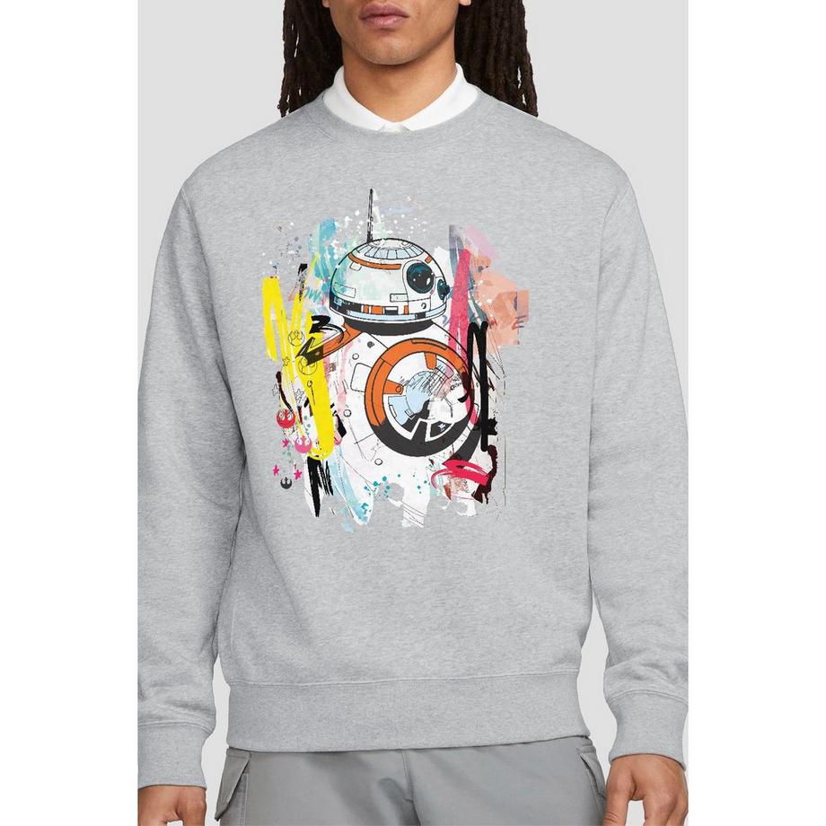 STAR WARS Star Wars BB-8 Grafik Regular Fit Sweatshirt  