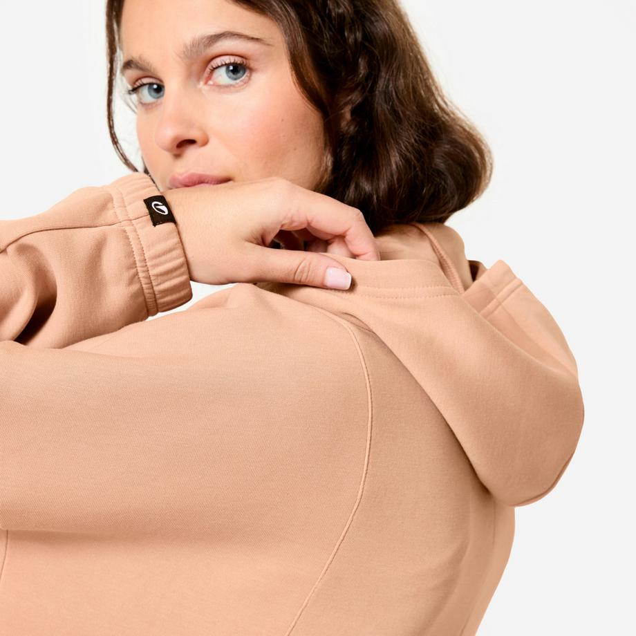 DOMYOS  Veste femme fitness manches longues 