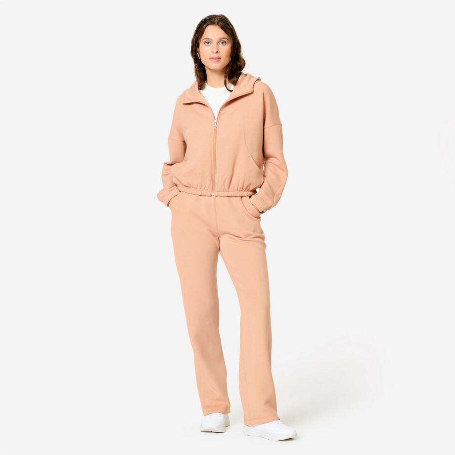 DOMYOS  Veste femme fitness manches longues 