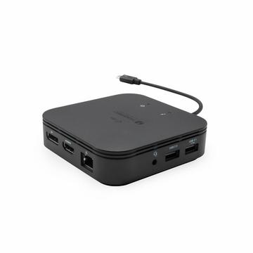 Thunderbolt 3 Travel Dock Dual 4K Display with Power Delivery 60W + Universal Charger 77 W