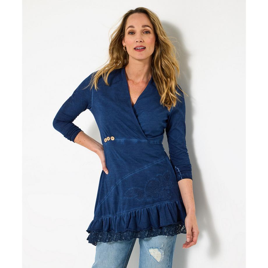 Joe Browns Verwaschenes Jersey Tunika Oberteil  