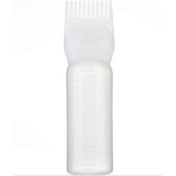 Kamm und Flasche für Haarfärbemittel - 2 Stk