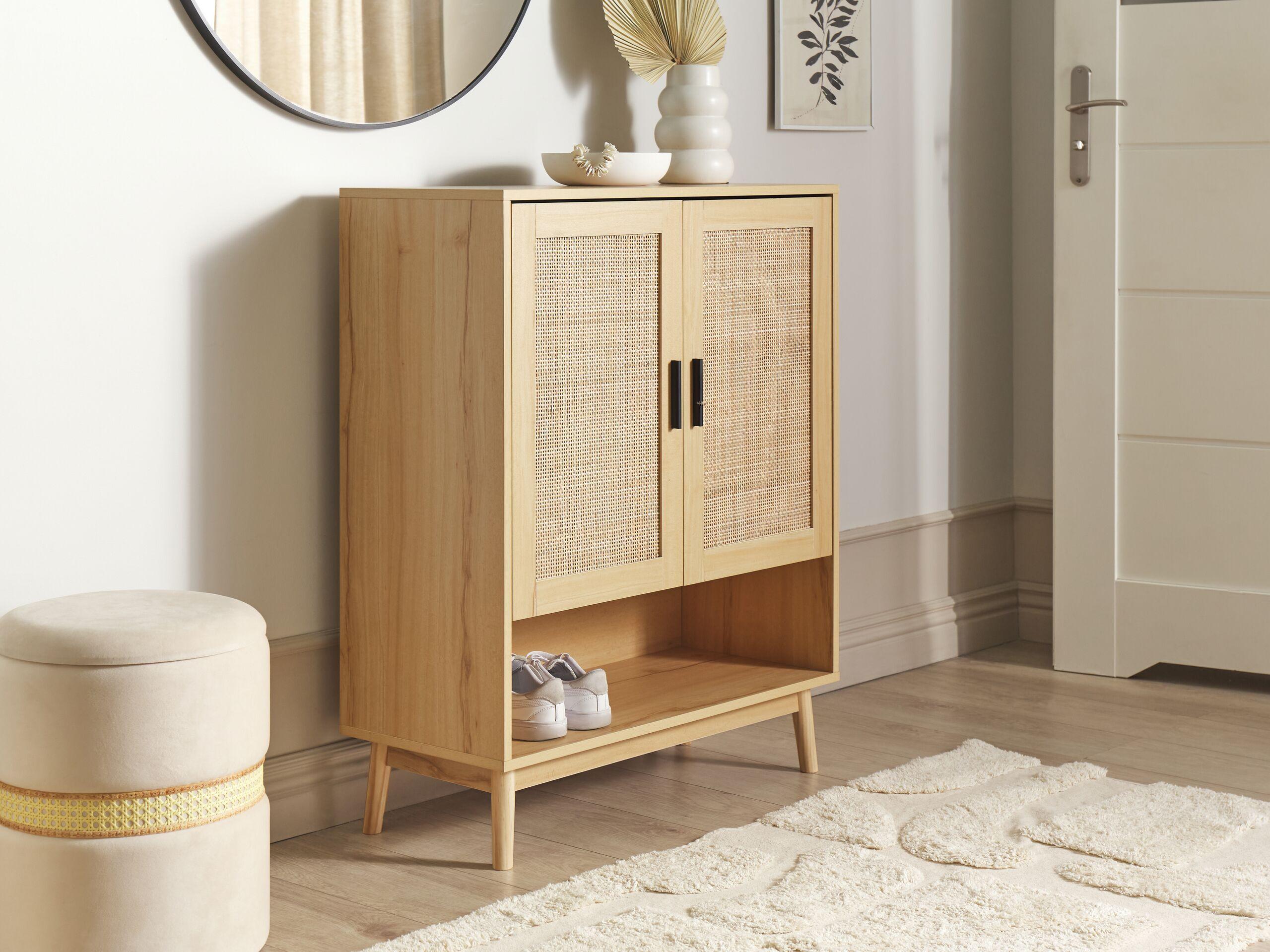 Beliani Scarpiera en Rattan Boho PEROTE  