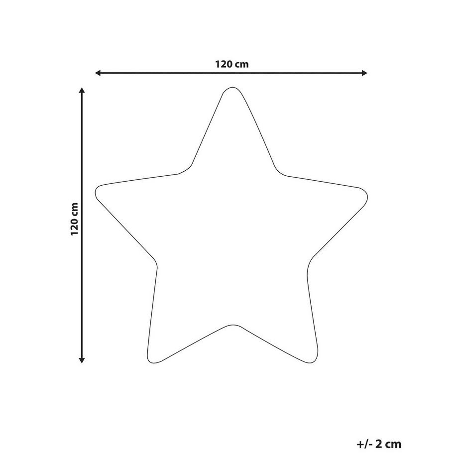 Beliani Tappeto per bambini en Poliestere Moderno SIRIUS  