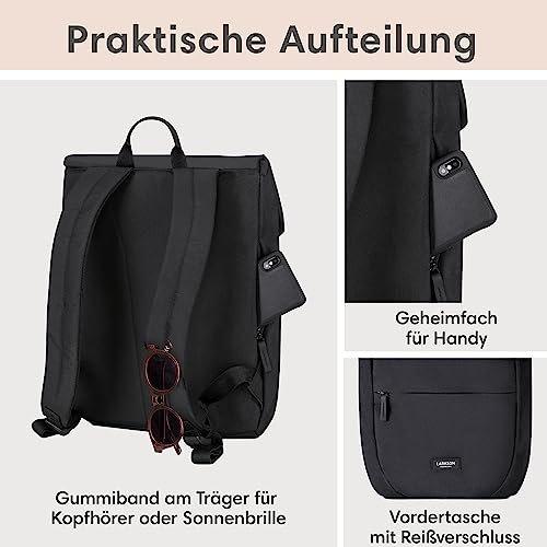 Only-bags.store Ronja Zaino Piccolo con Scomparto per Laptop 10L  