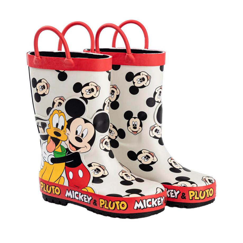 Disney Bottes de pluie Mickey et Pluto  