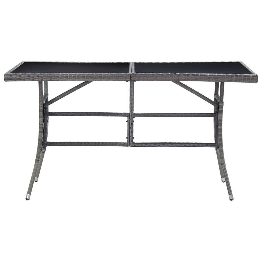 VidaXL Gartentisch poly-rattan  