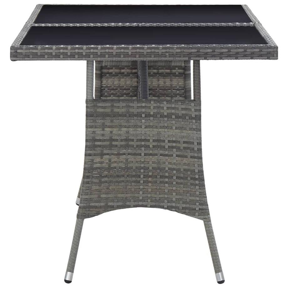 VidaXL Gartentisch poly-rattan  