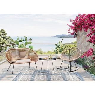 KARE Design Chaise berçante Acapulco naturel  