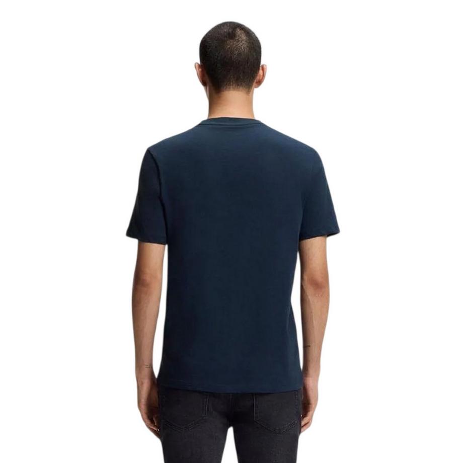 HUGO T-Shirt Taglio Regolare con Logo sul Petto  