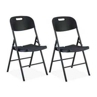 B2X Tavolo da giardino rotondo in effetto rattan  