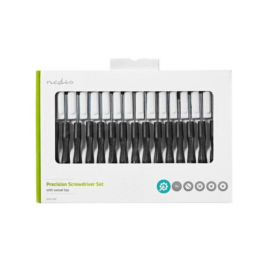 Jeu de tournevis de précision - 15 pièces