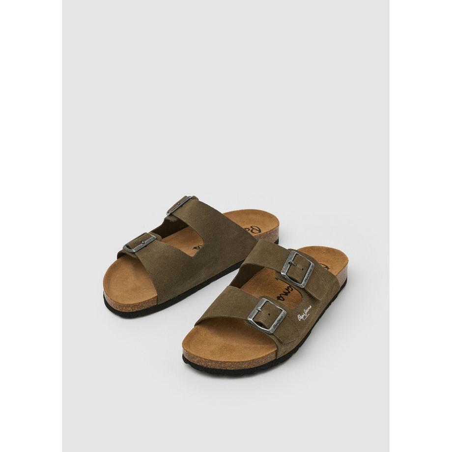 Pepe Jeans London Bio Suede Sandalen  