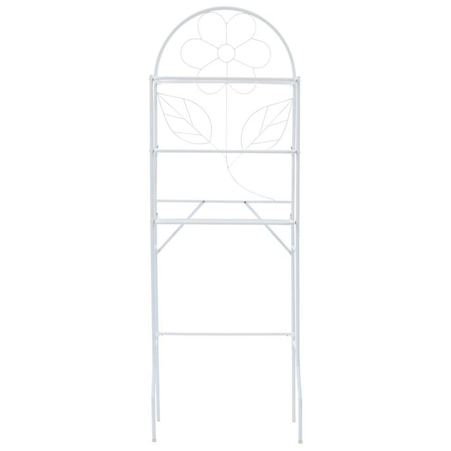 VidaXL Étagère de salle de bain acier  