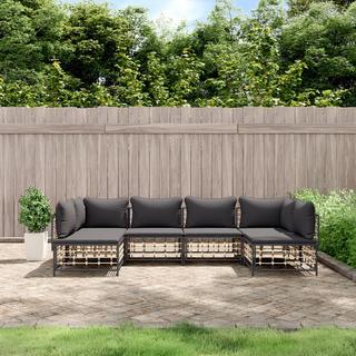 VidaXL Garten lounge set poly-rattan  