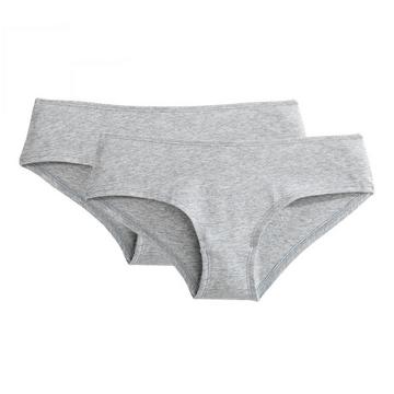 Lot de 2 Shorties tout coton uni Cottone