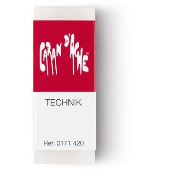 CARAN D'ACHE Radierer Technik 171.420 weiss 60x23x13mm